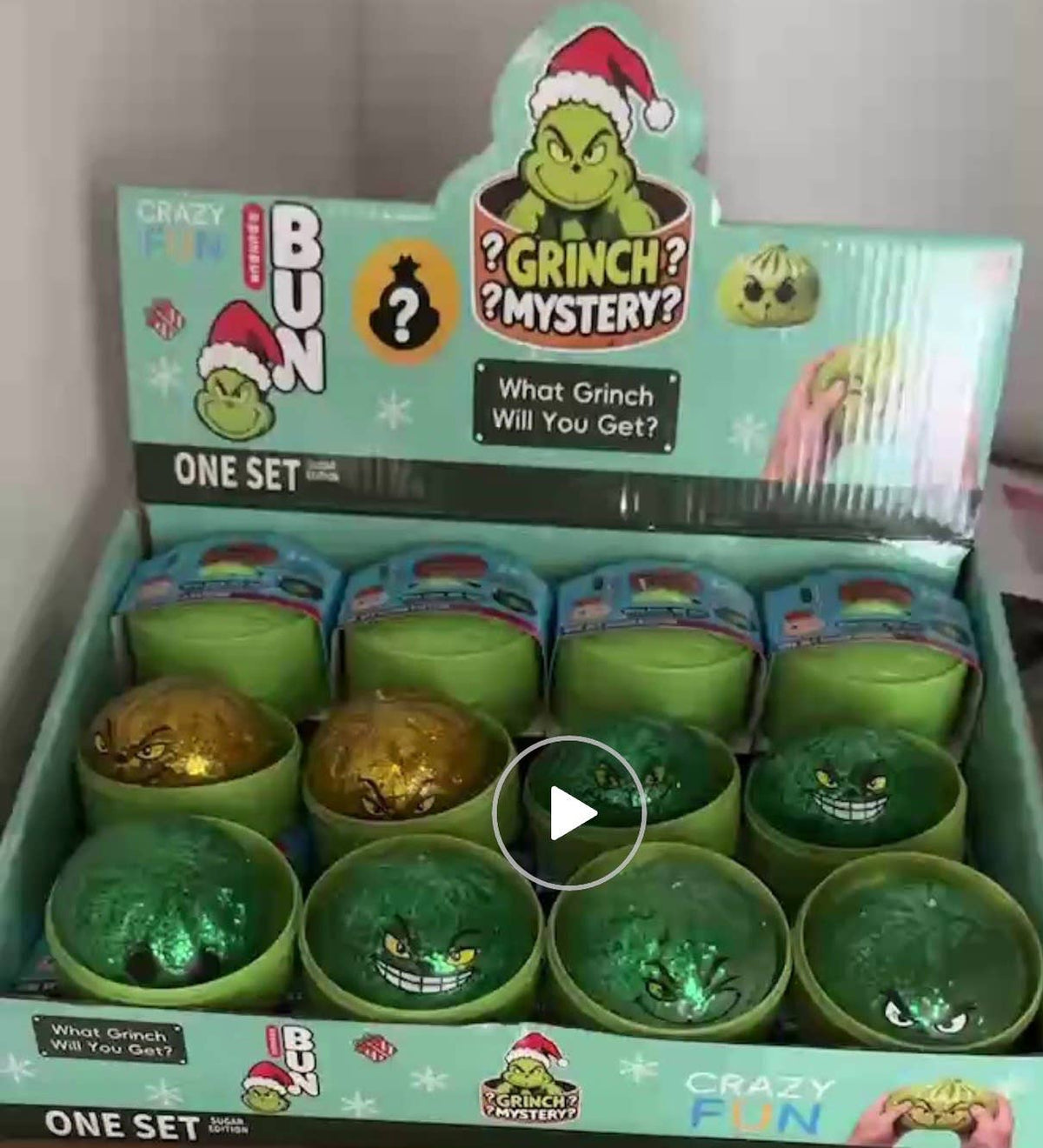 Glow in the Dark Grinch Mini Dumplings