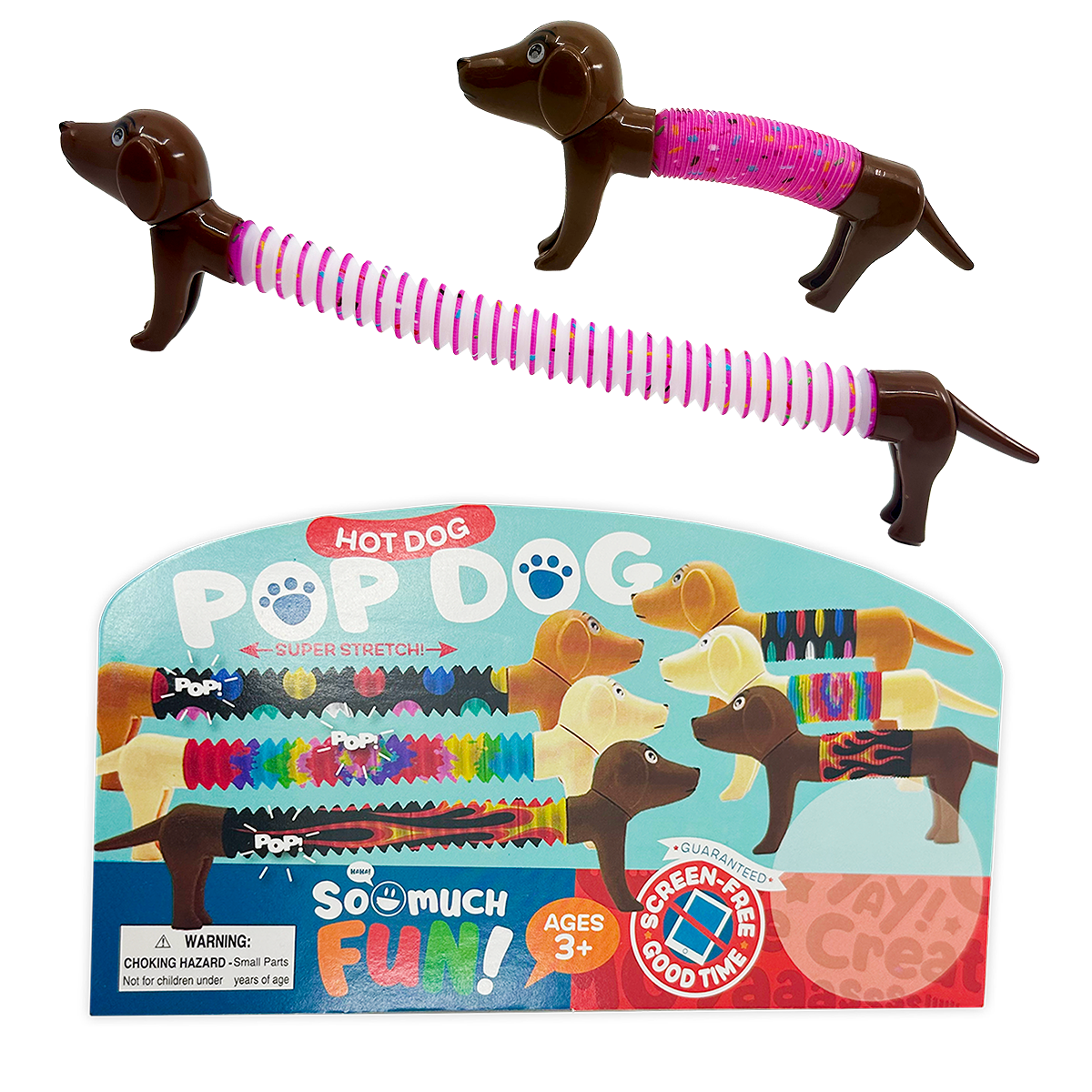 Bendy Fidget Tube Dog