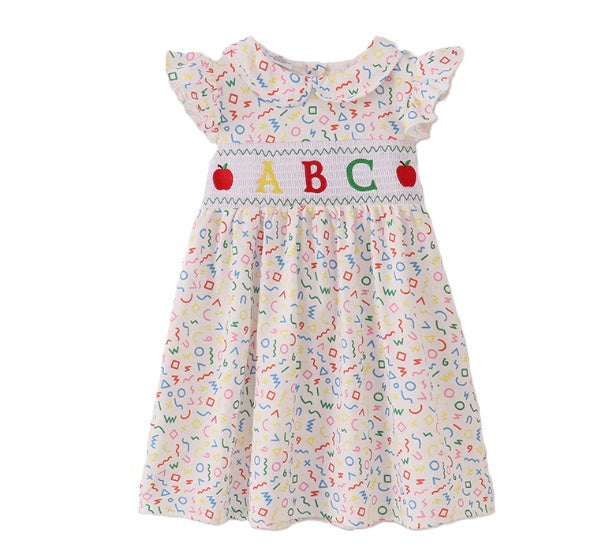 ABC Smocked Dress
