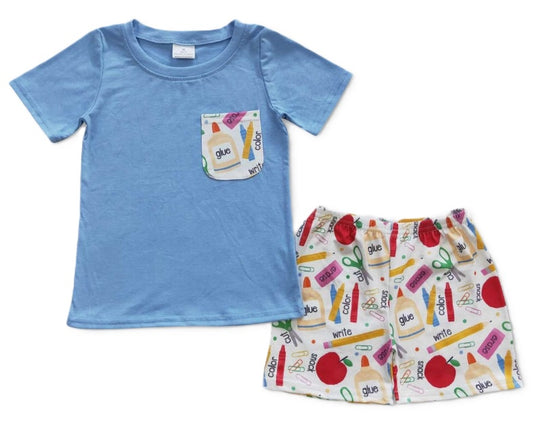 Back to School Pocket T Set