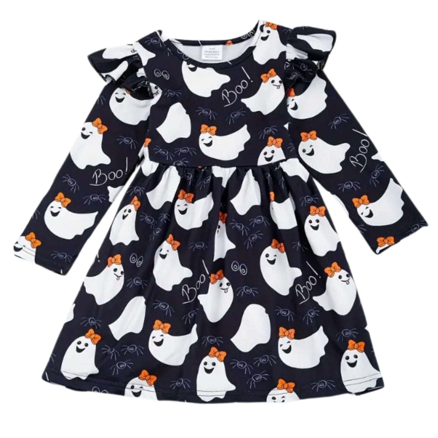 Black Ghost LS Dress