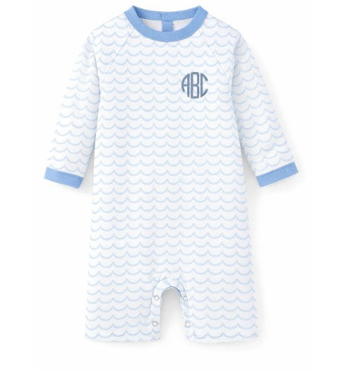 Boys Wave One-Piece Rash Guard Swim