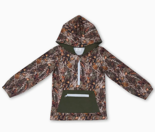 Camo Pullover Quarter Zip
