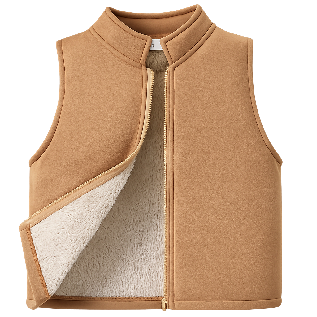 Camel Boys Fleece Vest