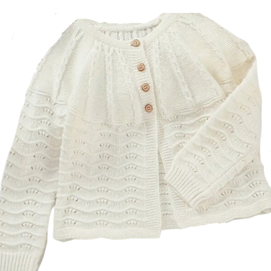 4 Button Knit Cardigan