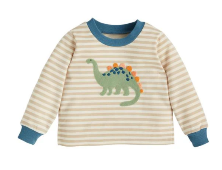 LS Stripe T Shirt Dino