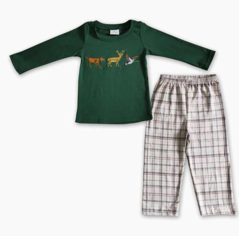 Green Dog, Buck, Duck Set