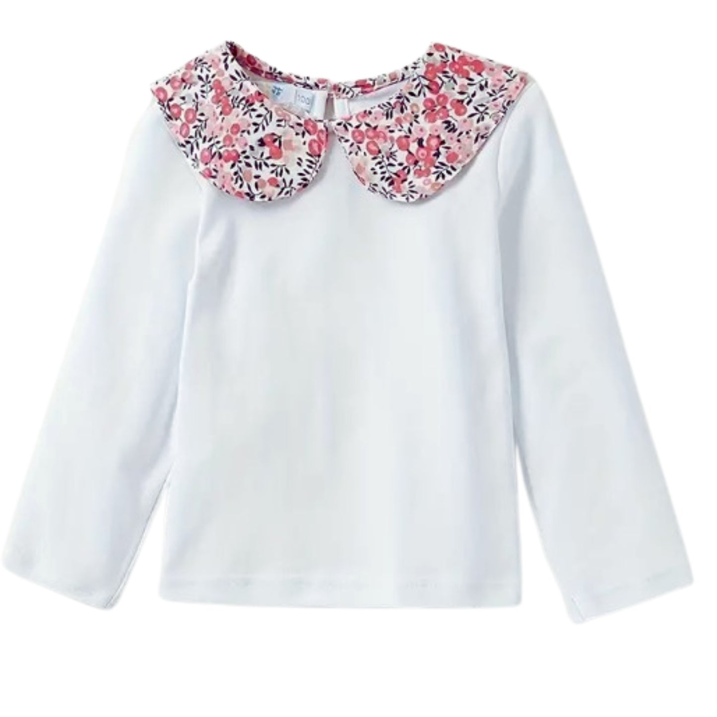 Floral Peter Pan LS