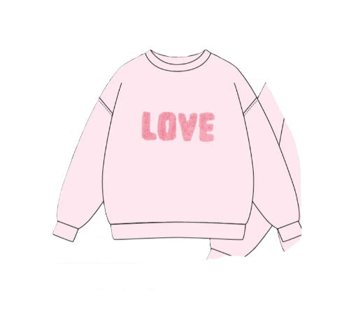 French Knot Love Sweatshirt