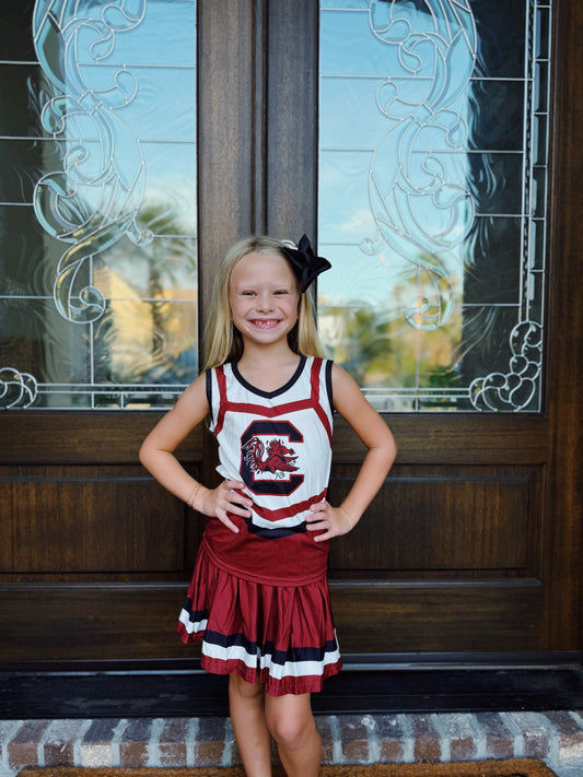 Gamecock Cheer Skort Set