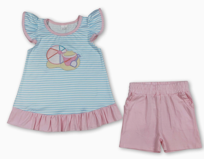 Girls Beach Ball Set