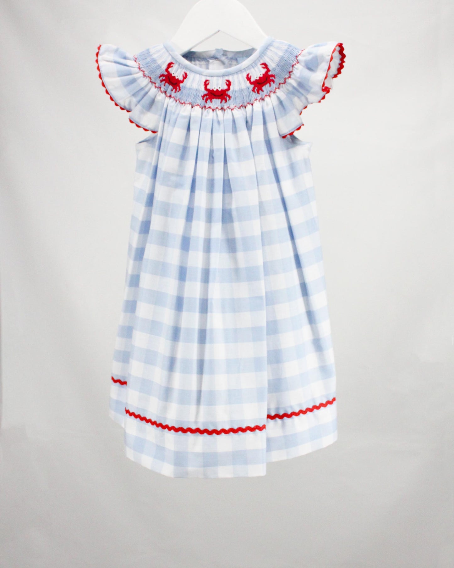Hand Smocked Zoey Crab Dress