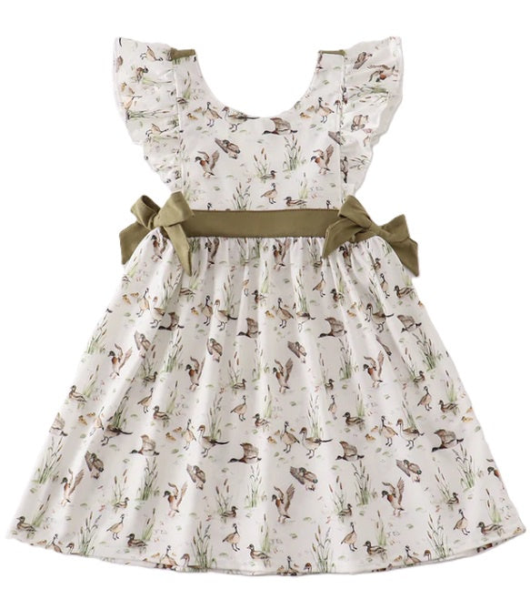 Sage Duck Dress