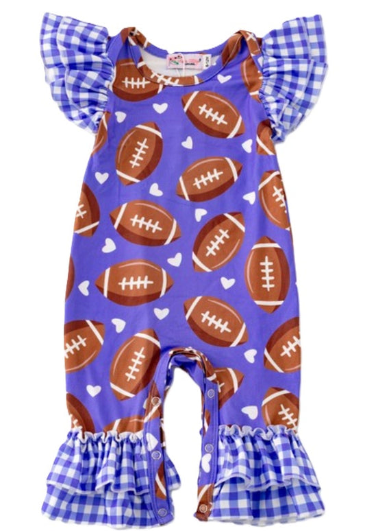 Team Spirit Purple Baby Romper