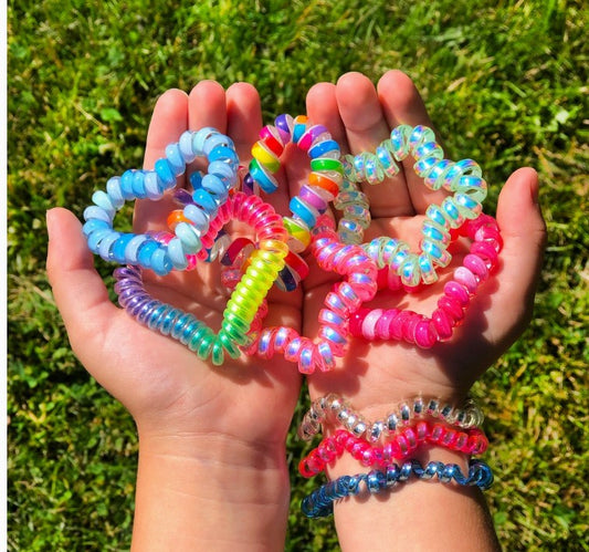 Fun Shaped Coil Hair Ties