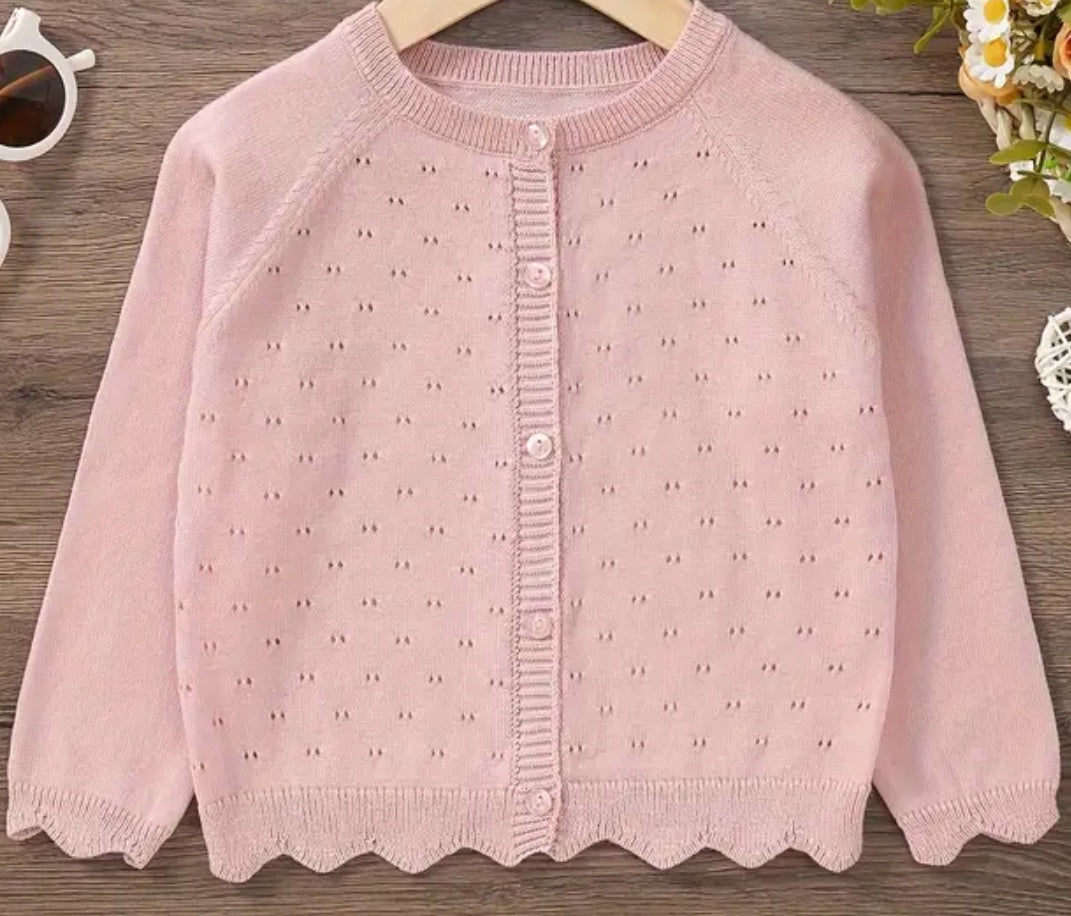 Baby Pink Cardigan