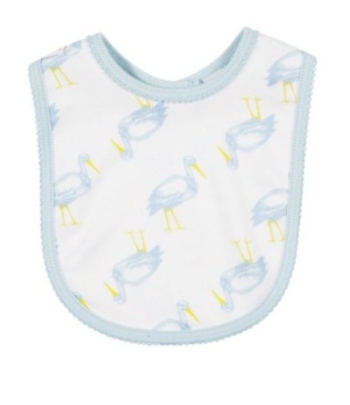 Burp Me Bib-Sir Proper Stork/Buckhead Blue