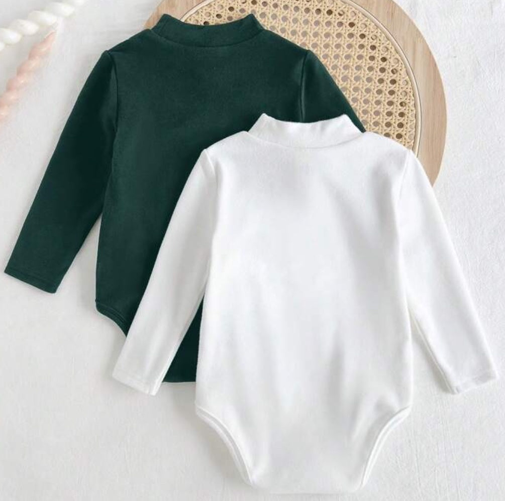 Mock Neck Onesie