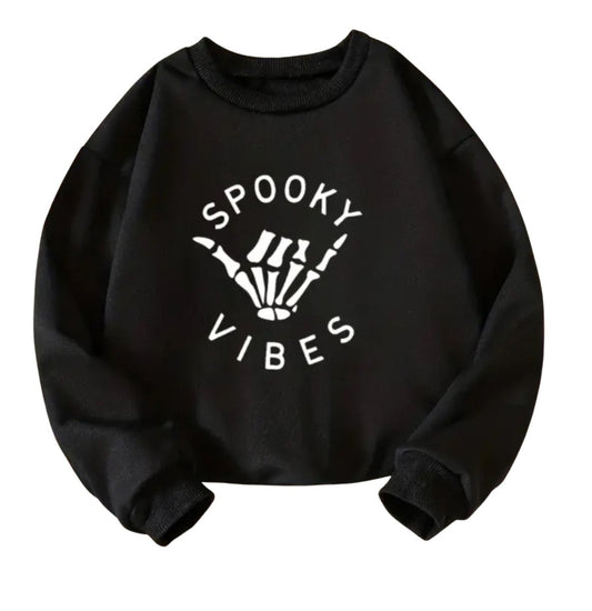 Spooky Vibes Long Sleeve T Shirt
