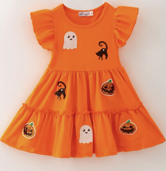 Halloween Sequin Dress