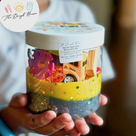 Super Size Construction Dough Jar