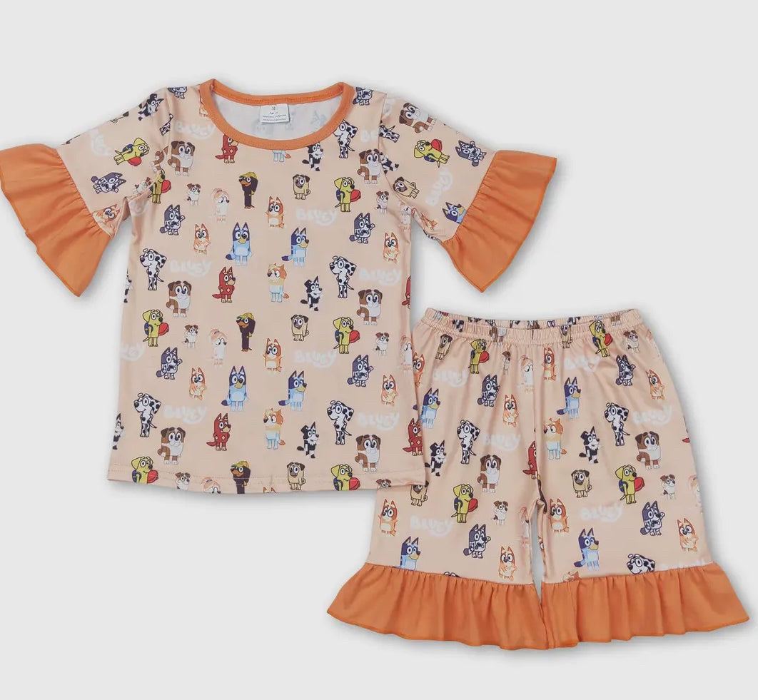 Bluey Summer Pajamas