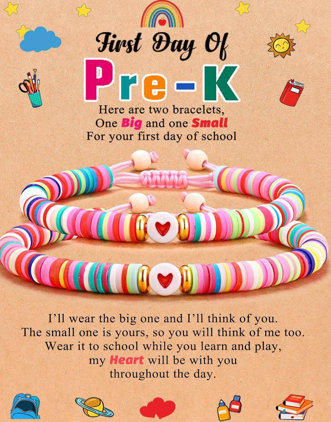 Pre-K Mommy & Me Bracelet Set