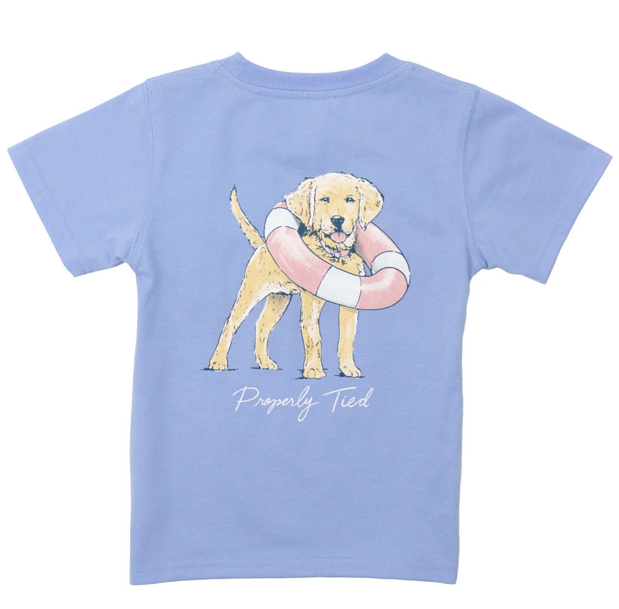 Properly Tied- Lifeguard Pup Light Blue