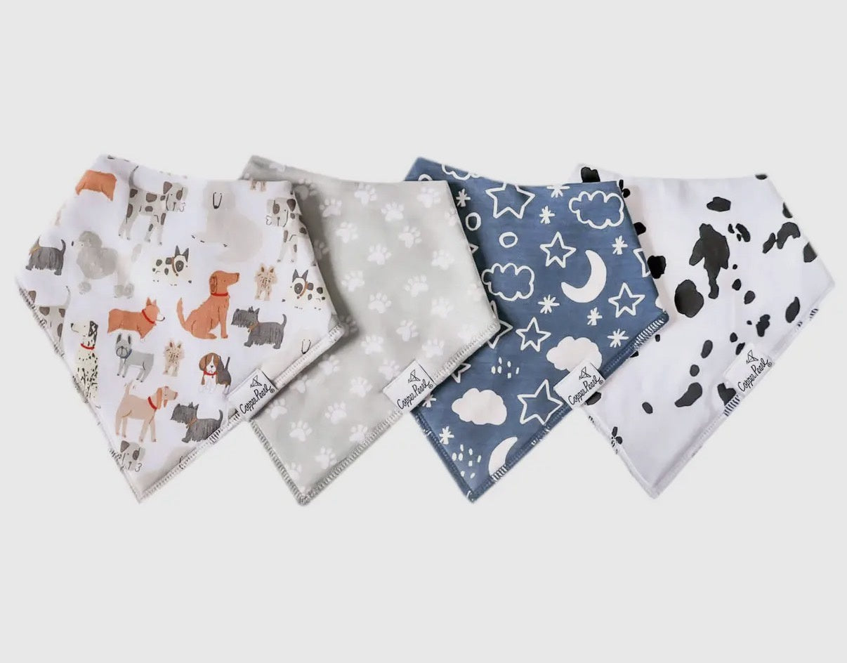 Copper Pearl Bibs- Rufus