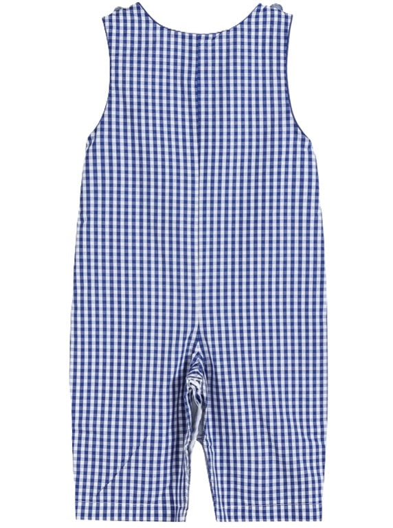 Classic Navy Gingham Longall