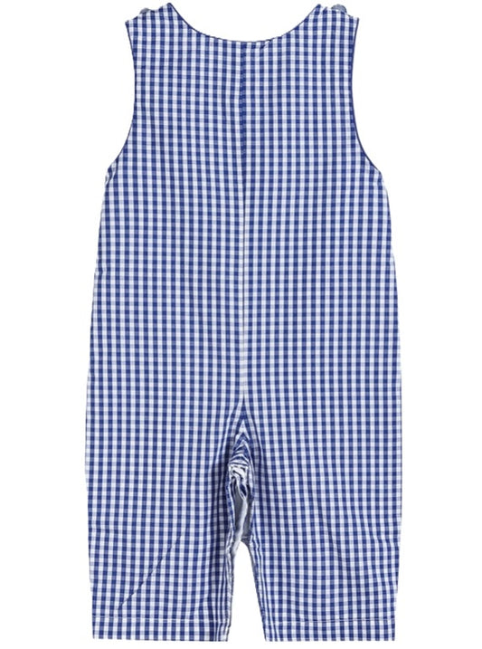 Classic Navy Gingham Longall