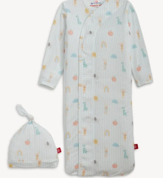 Magnetic Me- Lullaby Sky Gown & Hat Set