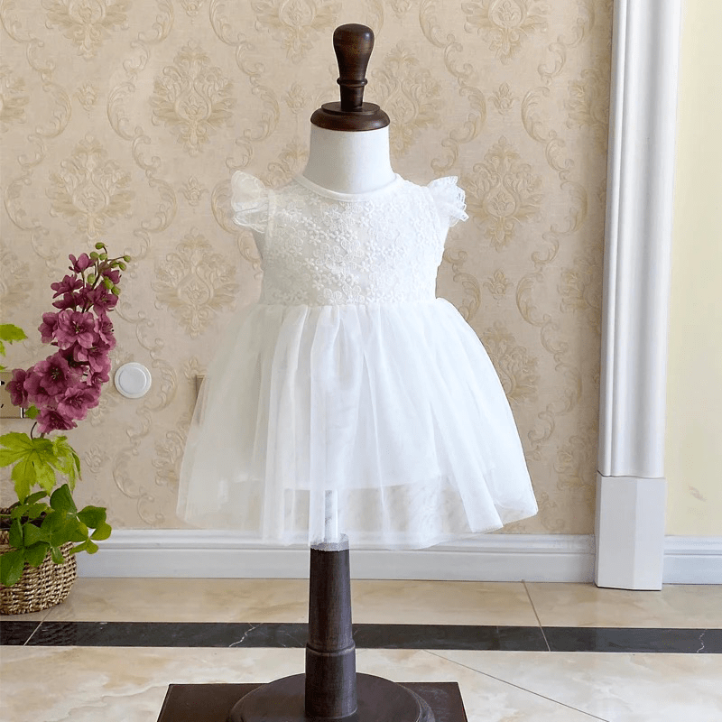 Lace & Tule Christening Dress