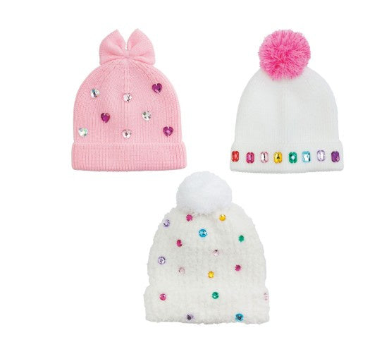 Mud Pie Rhinestone Beanie