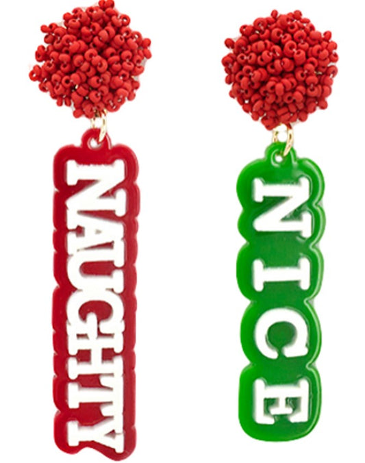 Naughty Nice Earrings
