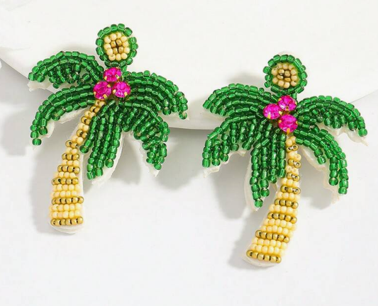 Palm Tree Earrings