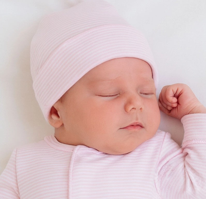 Pink Mini Stripes Hat