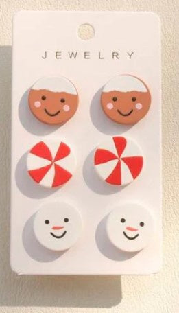 Peppermint Earring Set