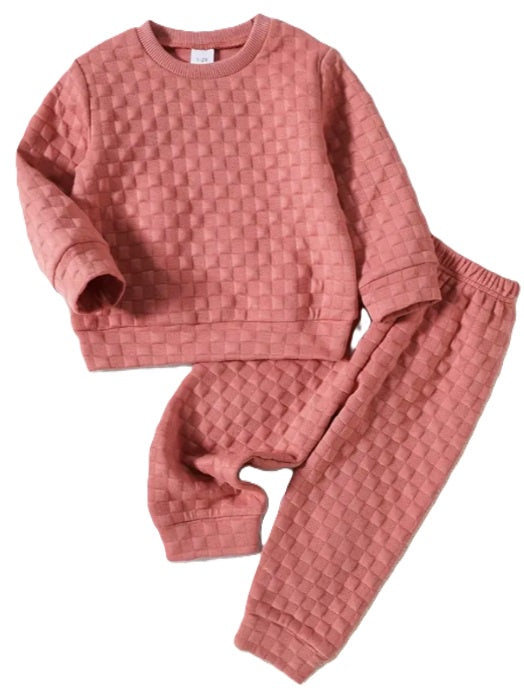 Pink Sweatsuit Set