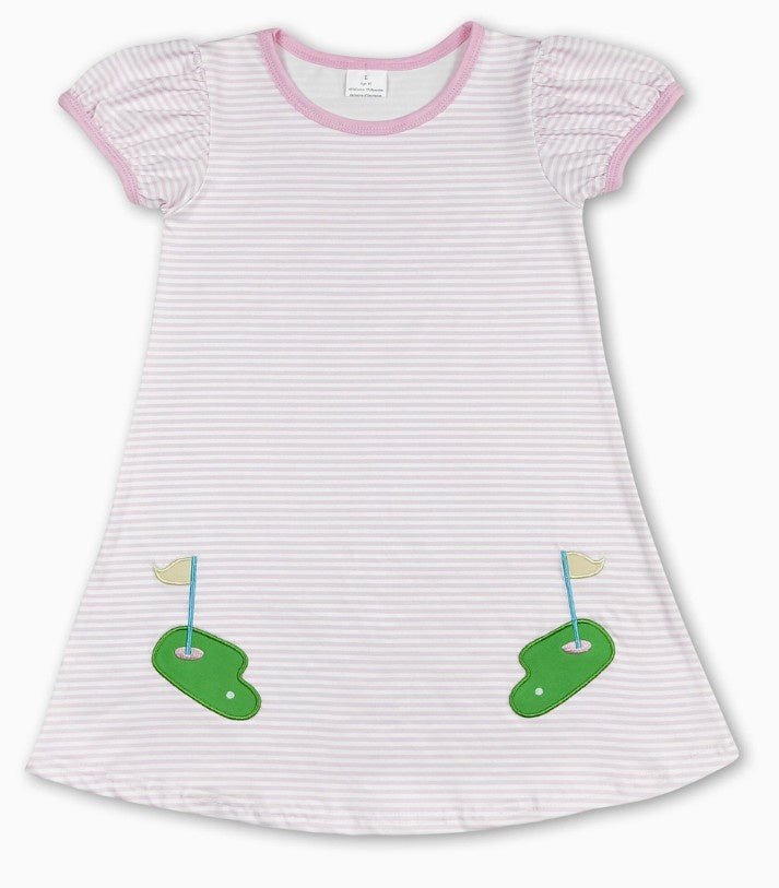 Pink Golf SS Dress