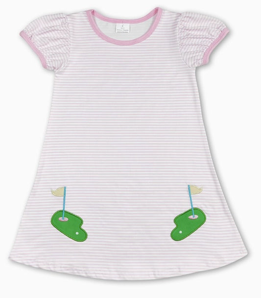 Pink Golf SS Dress