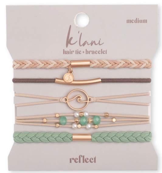 K'lani Reflect Hair Tie Bracelets