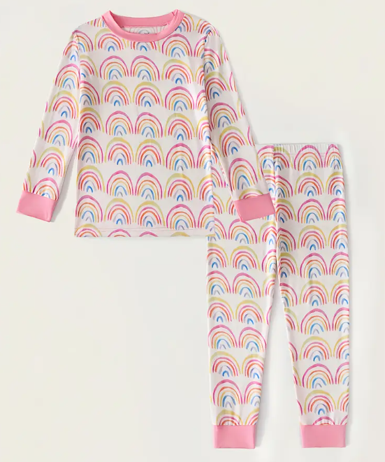 Fuschia Rainbow Bamboo Set