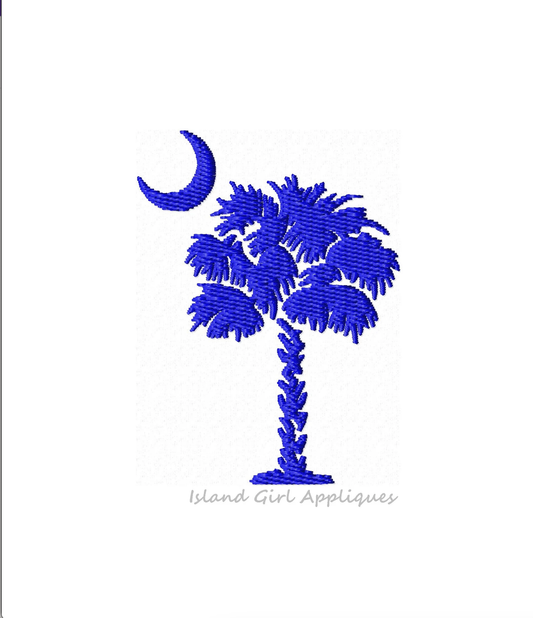 Palmetto Tree Mini Embroidery