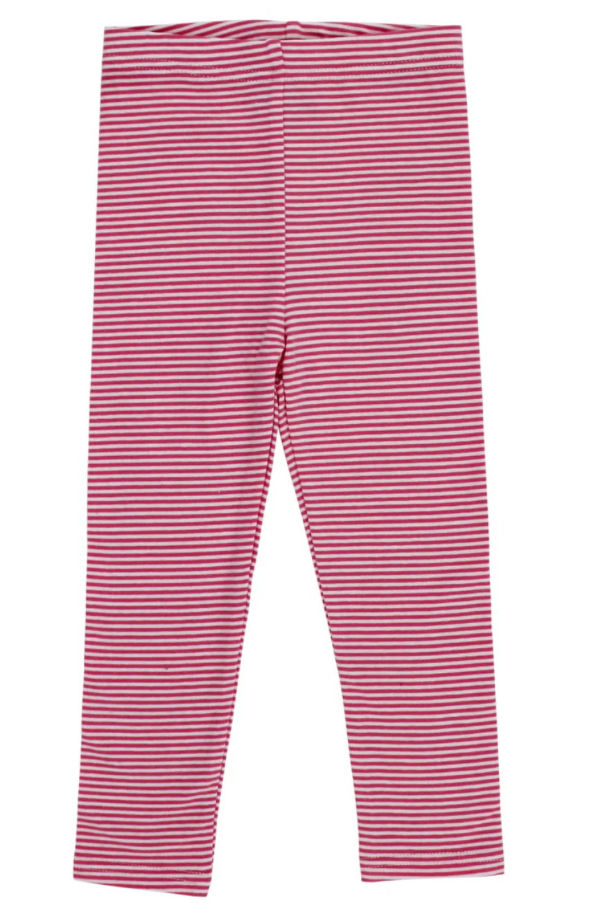 Fuchsia Stripe Leggings