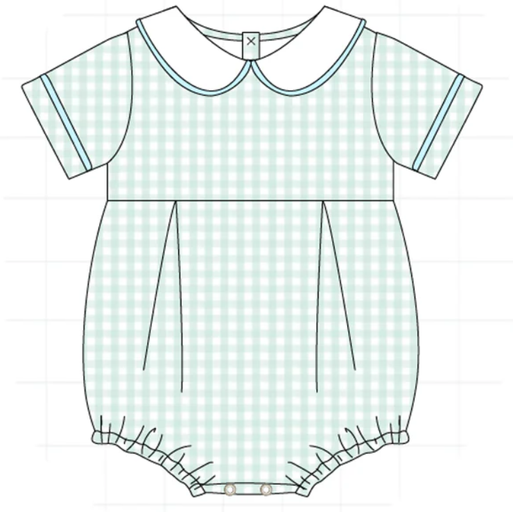 Mint Boys Peter Pan Romper
