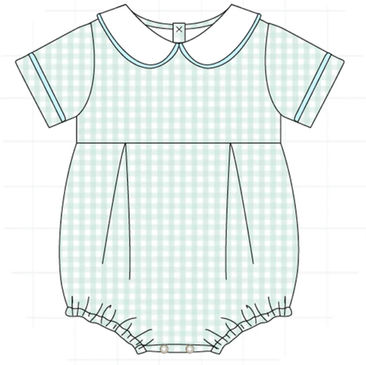 Mint Boys Peter Pan Romper