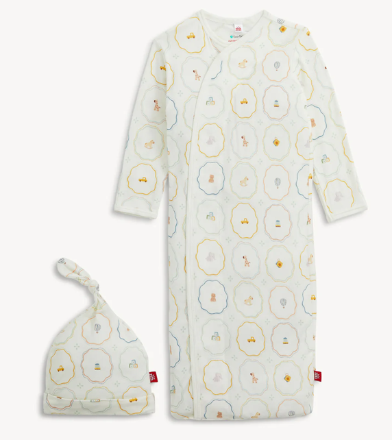 Magnetic Me- Nursery Magic Gown & Hat Set