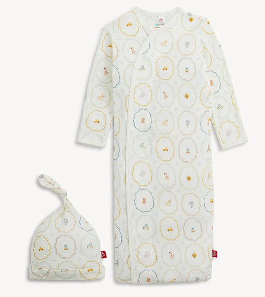 Magnetic Me- Nursery Magic Gown & Hat Set