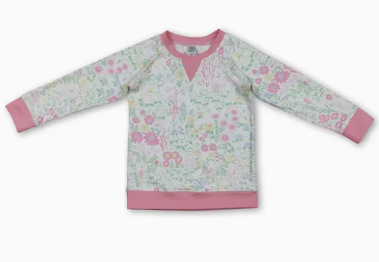 Pink Meadow Athletic Long Sleeve